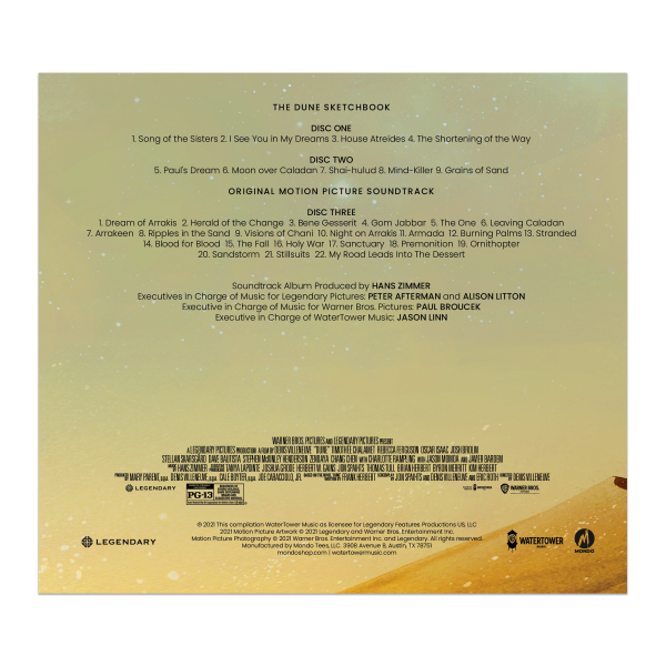 Dune - Original Motion Picture Soundtrack Deluxe Edition 3XCD Online Hot Sale - Image 4