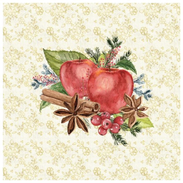 Apple Cinnamon Pillow Fabric Panels For Cheap