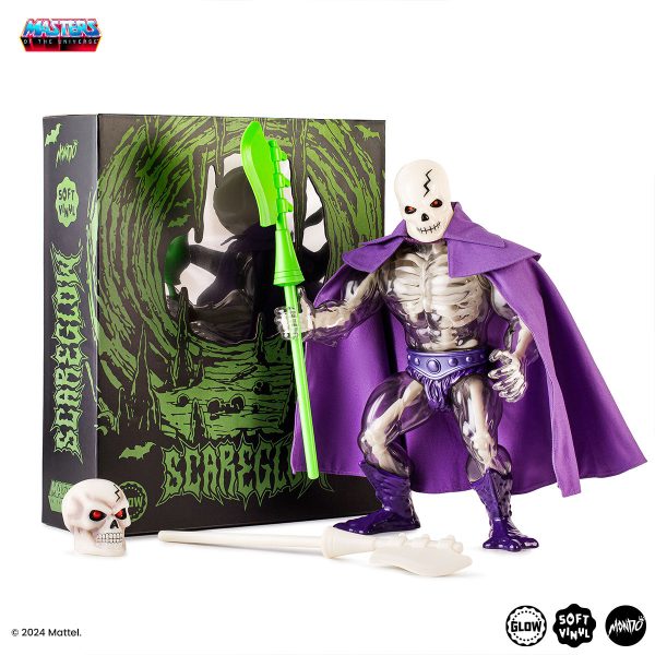 Masters of the Universe - Scareglow Soft Vinyl Figure - Timed Edition For Sale