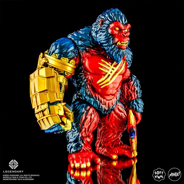 Godzilla x Kong: The New Empire - Kong Soft Vinyl Figure - Retro Titan Variant For Discount - Image 5