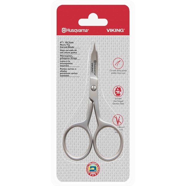Viking 4  Micro Tip Curved Blade Scissors Discount - Image 2
