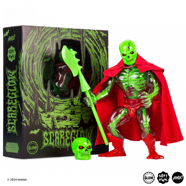Masters of the Universe - Scareglow Soft Vinyl Figure - Necromancer Variant For Discount