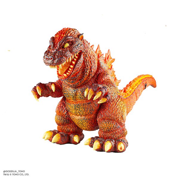 Godzilla - Vinyl Designer Figure by James Groman - Burning Variant Sale