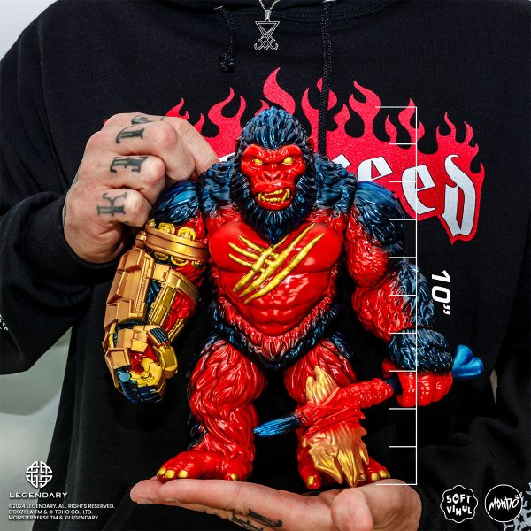 Godzilla x Kong: The New Empire - Kong Soft Vinyl Figure - Retro Titan Variant For Discount - Image 4