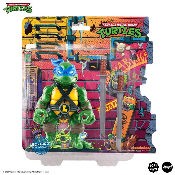 Teenage Mutant Ninja Turtles - Leonardo Soft Vinyl Figure Hot on Sale - Image 2