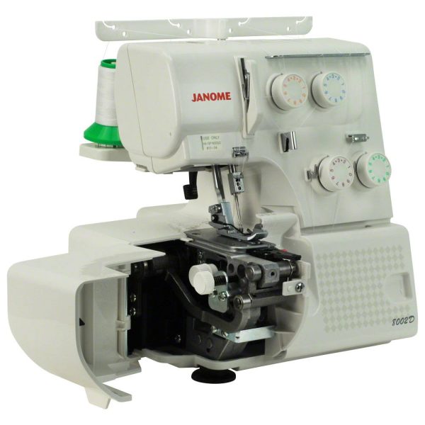 Refurbished Janome 8002D Serger Hot on Sale - Image 5