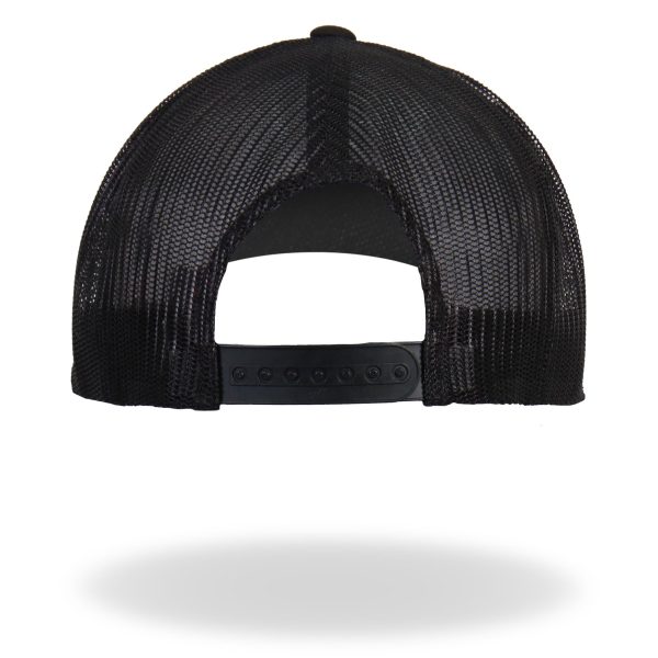 Hot Leathers Black Yellow And White Mechanic Can t Fix Stupid Snapback Hat GSH2036 Online now - Image 4