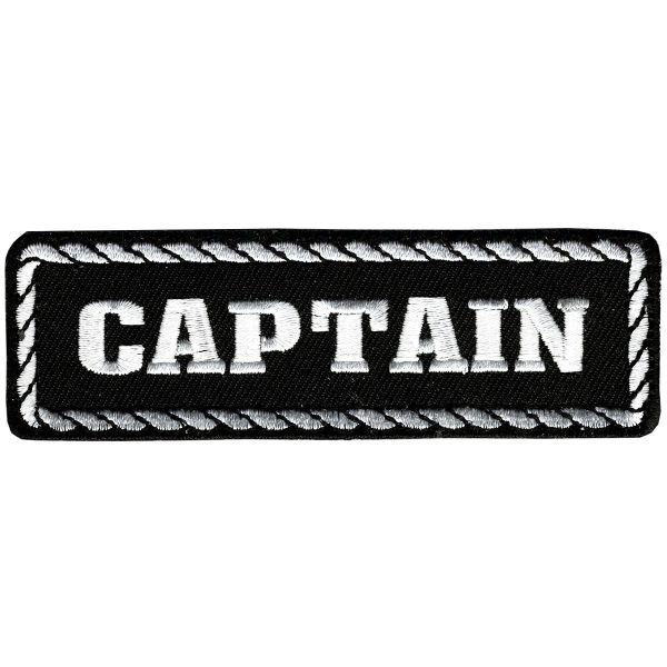 Hot Leathers PPD1010 Captain 4  x 1  Patch For Cheap