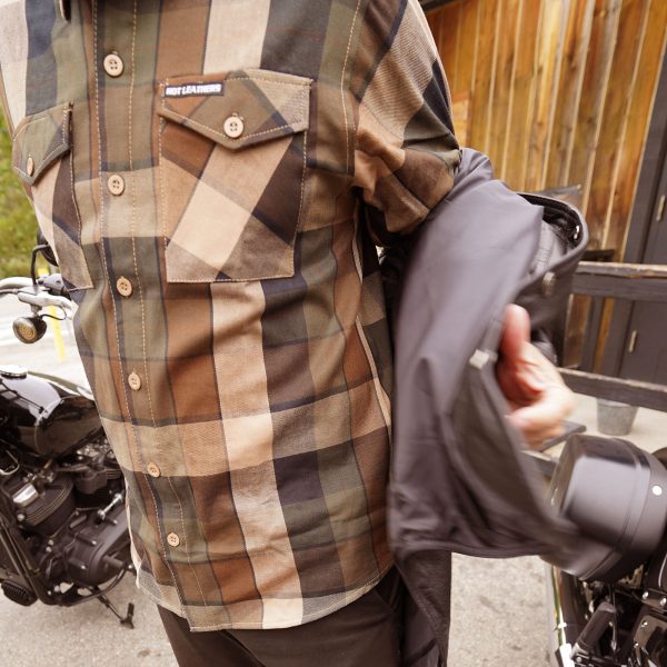 Hot Leathers FLM2013 Men s  Sidewinder  Flannel Long Sleeve Shirt Supply - Image 4