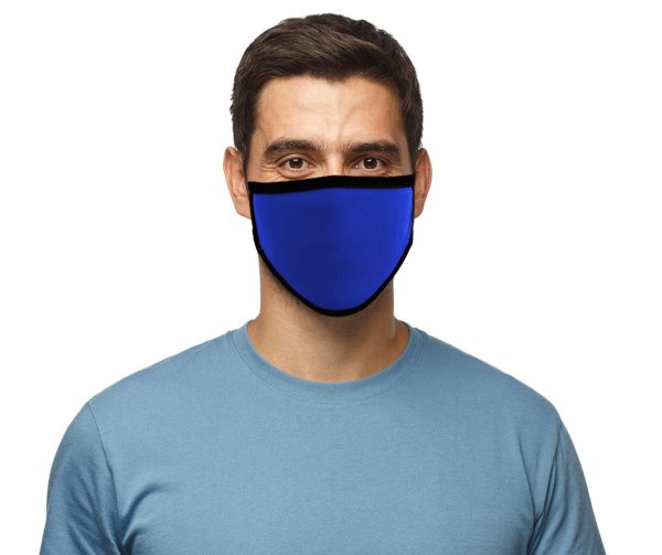 Milwaukee Leather (Multi-Pack) MP7924FM  Royal Blue  100 % Cotton Protective Face Mask with Optional Filter Pocket Online Hot Sale