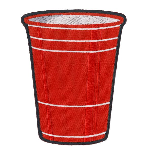 Hot Leathers PPQ1360 Red Cup 4  Patch Online now