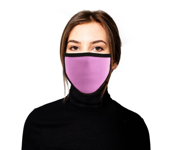 Milwaukee Leather (Multi-Pack) MP7924FM Ladies  Black and PInk  100 % Cotton Protective Face Mask with Optional Filter Pocket Online Sale