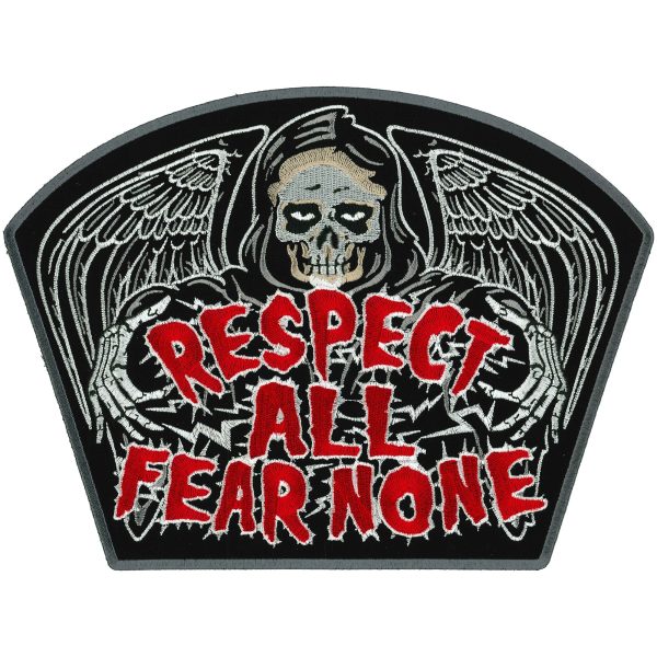 Hot Leathers Respect All Fear None 10  Patch Cheap