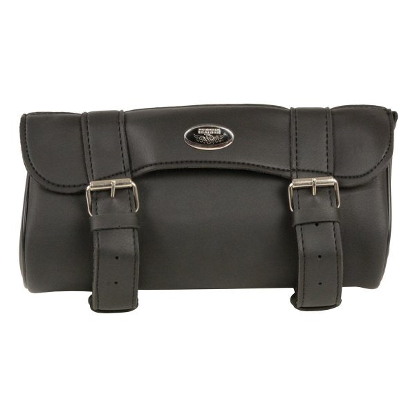 Milwaukee Performance SH625 Black PVC Large Curved Flap Tool Bag with Quick Release Online - Image 3