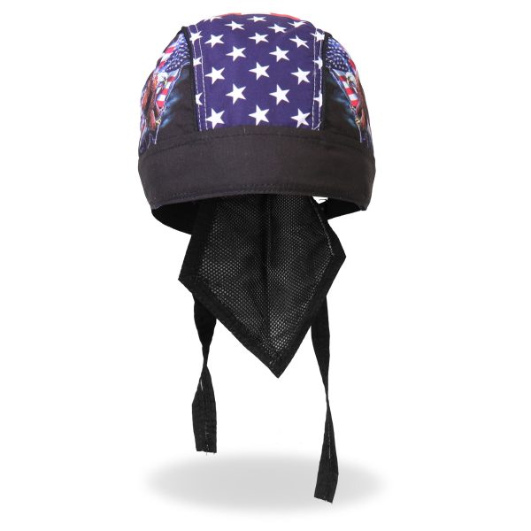 Hot Leathers Flag and Eagle Light Weight Headwrap HWH1017 Sale - Image 5