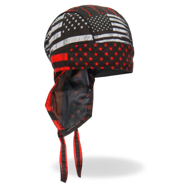 Hot Leathers Flag Bullets Lightweight Headwrap HWH1099 For Cheap - Image 4