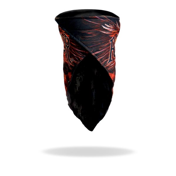Hot Leathers FWC1003 Storm Cloud Eagle Face Wrap Neck Warmer Online Sale - Image 5
