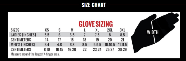Hot Leathers GVM3005 Sublimated 3 4 Skull Mechanics Glove Cheap - Image 4
