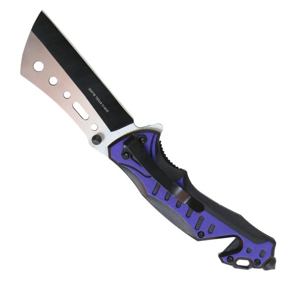 Hot Leathers Blue Tactical Knife KNA1143 Hot on Sale - Image 4