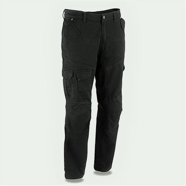 Milwaukee Leather MPM5591 Men s Armored Black Cargo Jeans Reinforced with Aramid by DuPont Fibers Cheap - Image 2