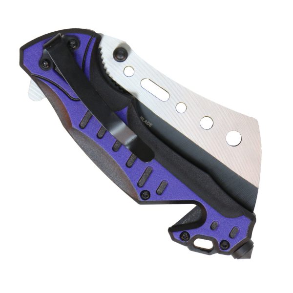 Hot Leathers Blue Tactical Knife KNA1143 Hot on Sale - Image 3