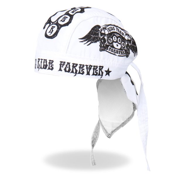 Hot Leathers Ride Fast Ride Forever Lightweight Headwrap HWH1045 For Cheap