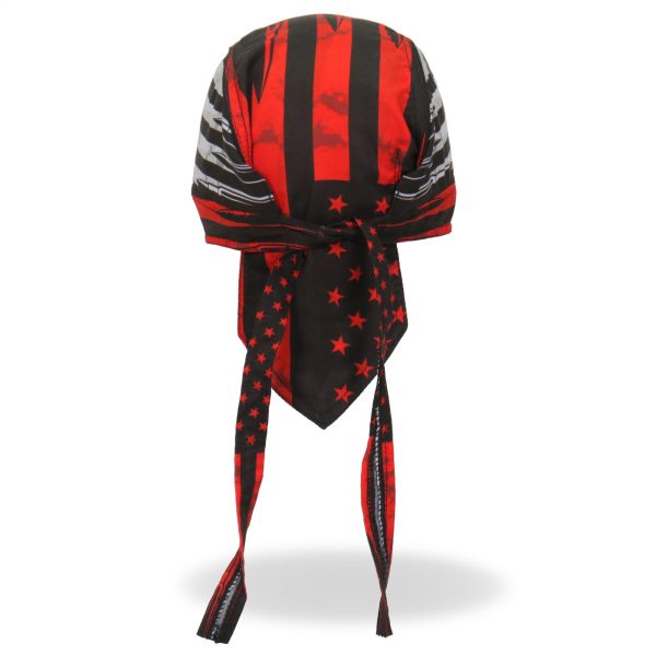 Hot Leathers Flag Bullets Lightweight Headwrap HWH1099 For Cheap - Image 3